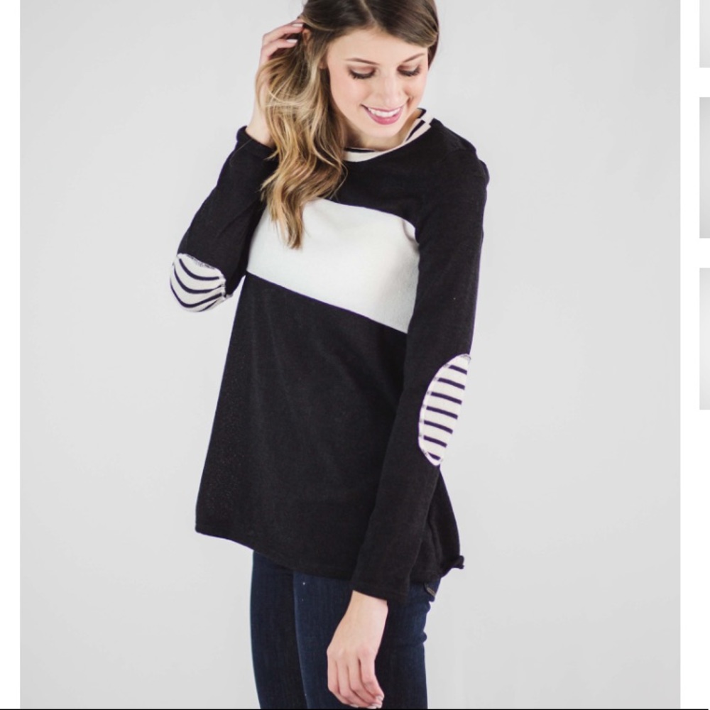 Elbow Patch Top/Sweater